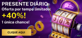 Imagem promocional do cadastro da 45d